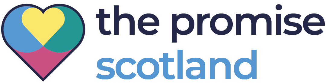 Heart icon with the promise Scotland text